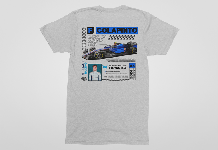 Franco Colapinto v3- Formula 1 Unisex T-Shirt
