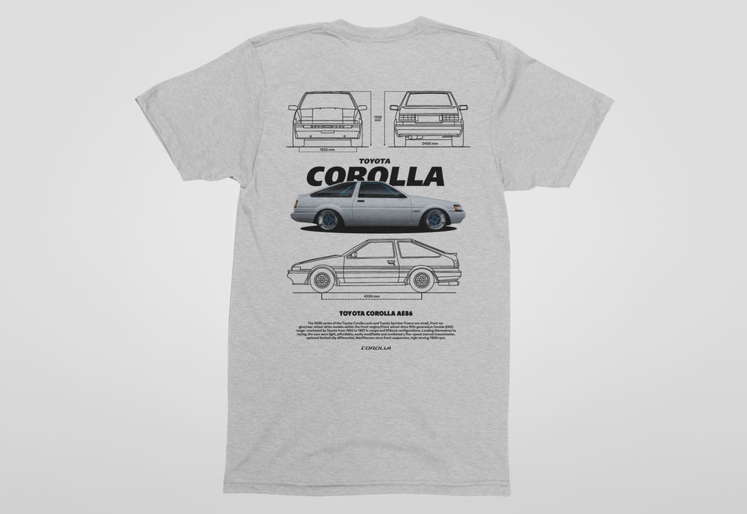 Toyota Corolla AE86 v2 Unisex T-Shirt