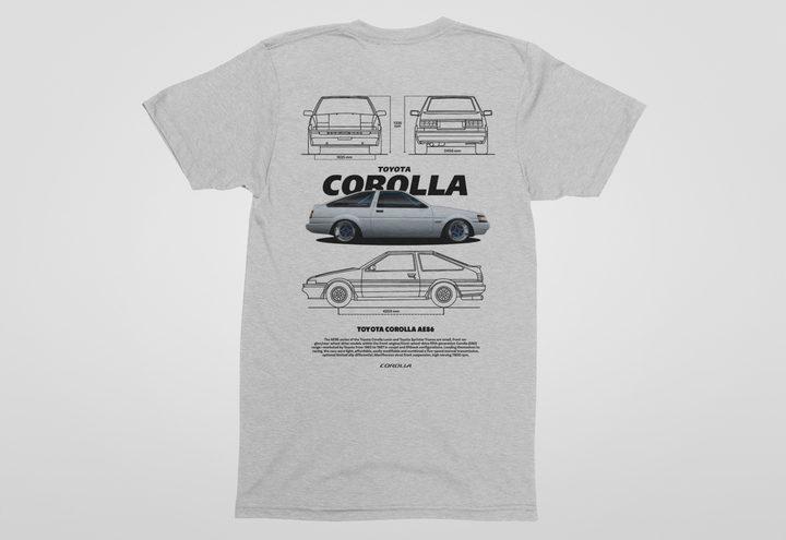 Toyota Corolla AE86 v2 Unisex T-Shirt