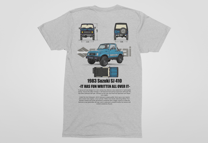 Suzuki Samurai 1983 SJ 410 Unisex T-Shirt