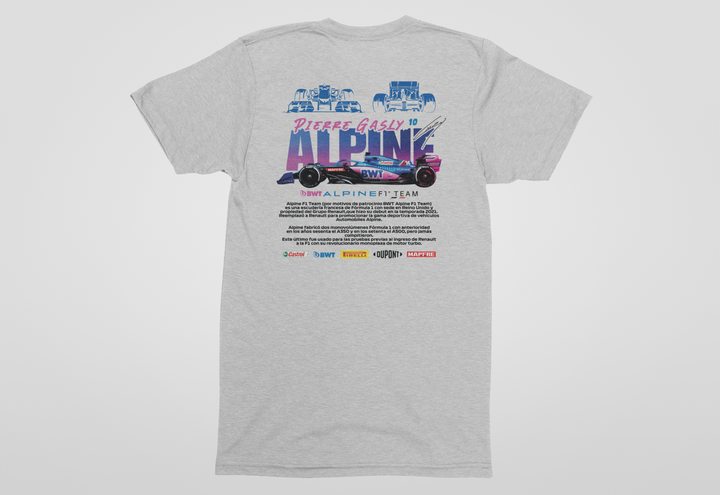 Alpine F1 Team Pierre Gasly Unisex T-Shirt