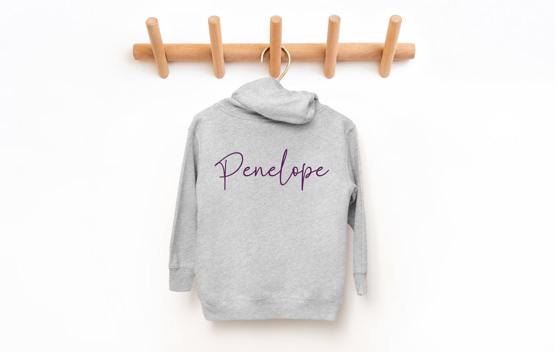 Custom Embroidered Personalised Name Infant / Kid's Sweatshirt Hoodie - Gifts Handmade