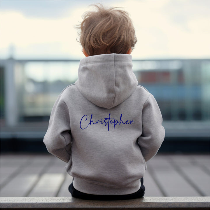 Custom Embroidered Personalised Name Infant / Kid's Sweatshirt Hoodie - Gifts Handmade