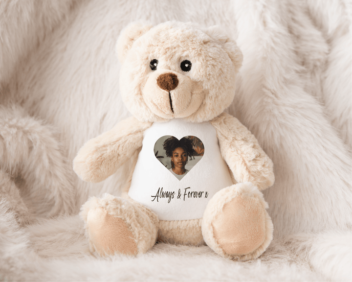 Custom Photo Teddy Keepsake Gift for Special Occasions - Gifts Handmade