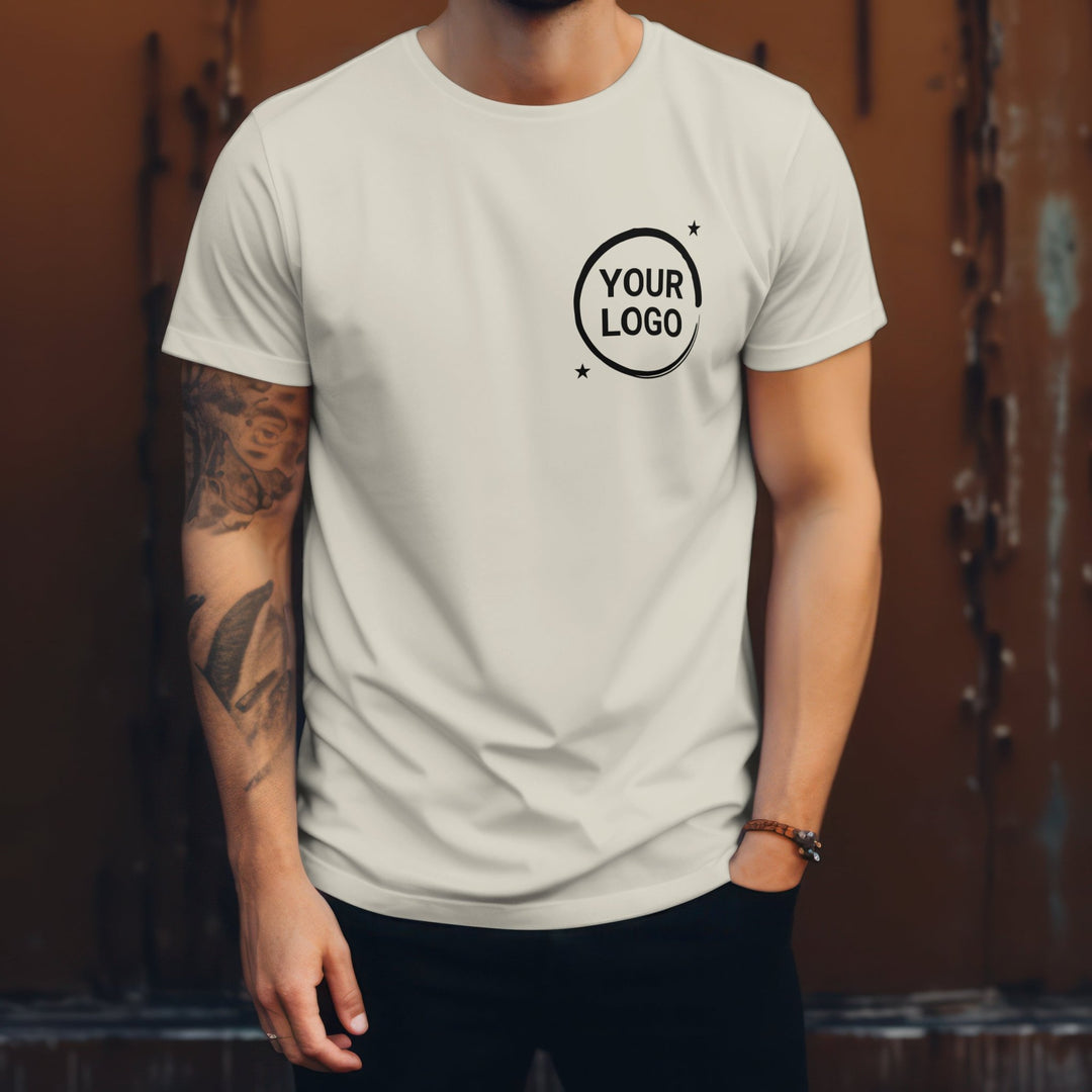 Custom Your Logo Unisex T-Shirt, Personalised Company Logo Tee Shirt, Your Business Logo Shirt, Sports Team Logo Shirt, Your Logo Tee Shirt - Gifts Handmade