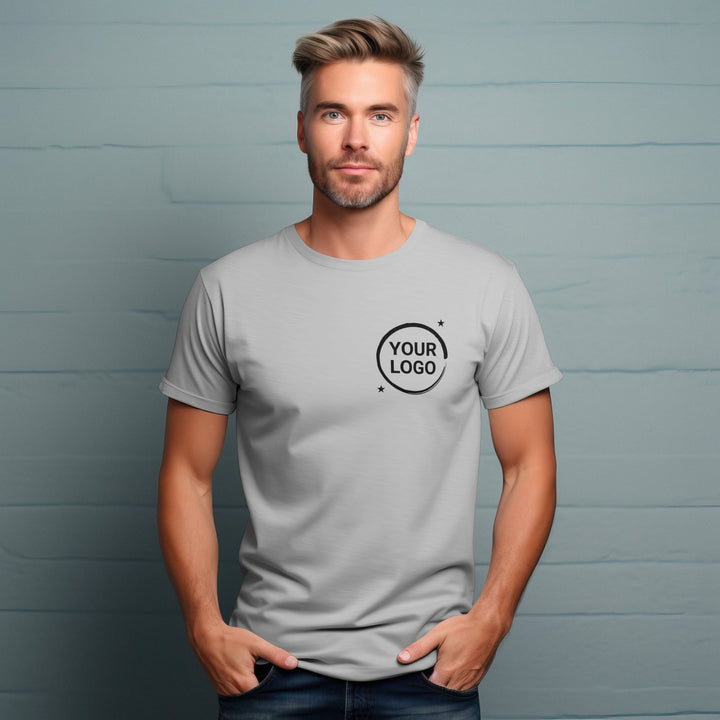 Custom Your Logo Unisex T-Shirt, Personalised Company Logo Tee Shirt, Your Business Logo Shirt, Sports Team Logo Shirt, Your Logo Tee Shirt - Gifts Handmade