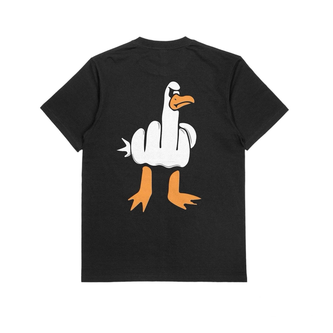 Duck You Unisex T - Shirt, Funny Middle Finger Duck Shirt, Funny Animal Angry Duck Shirt, Funny Gift for Duck Lovers, Funny Duck You Adult Tee - Gifts Handmade