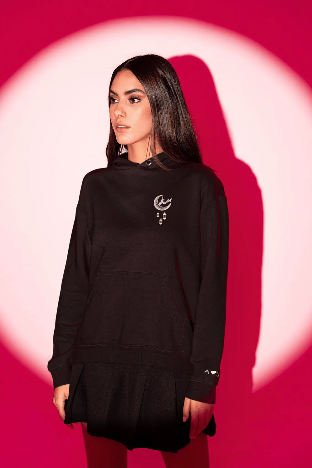Embroidered Eid Mubarak Hoodie - Gifts Handmade