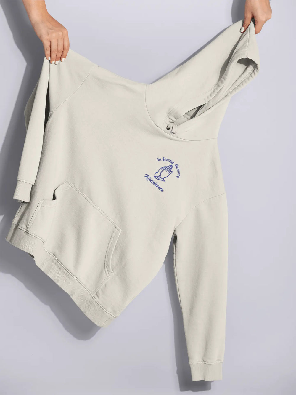 Embroidered Memorial In Loving Memory Unisex Hoodie - Gifts Handmade