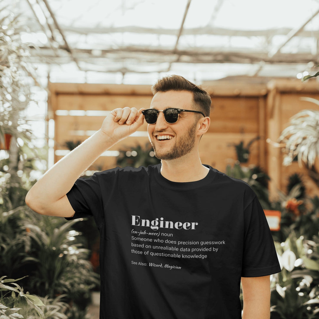 Engineer Unisex T - Shirt, Engineer Definition T - Shirt, Funny Unisex T - Shirt, Engineering Job Tee, Engineer Student T - Shirt, New Engineer Gift - Gifts Handmade