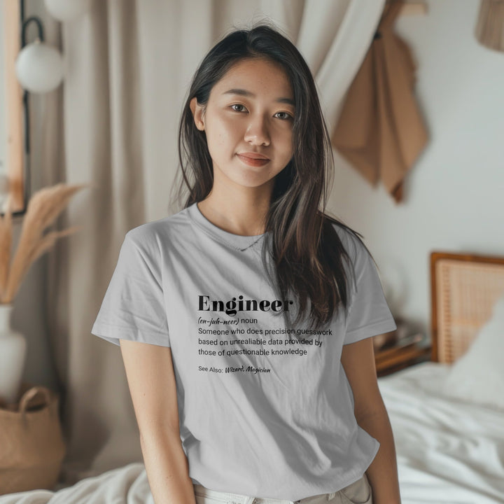 Engineer Unisex T - Shirt, Engineer Definition T - Shirt, Funny Unisex T - Shirt, Engineering Job Tee, Engineer Student T - Shirt, New Engineer Gift - Gifts Handmade