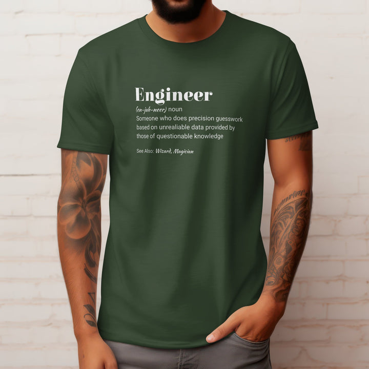 Engineer Unisex T - Shirt, Engineer Definition T - Shirt, Funny Unisex T - Shirt, Engineering Job Tee, Engineer Student T - Shirt, New Engineer Gift - Gifts Handmade