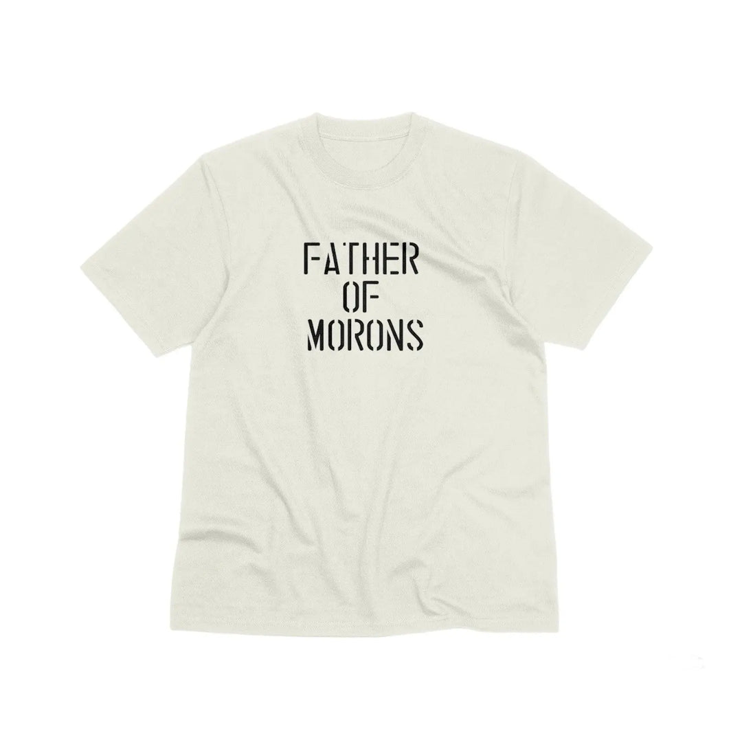 Father of Morons Unisex T-Shirt in Stone