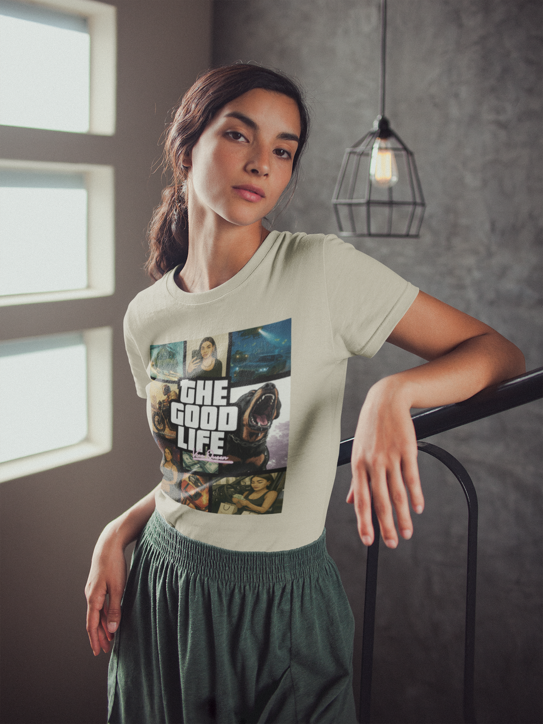 Personalised Vice Streets Collage T-Shirt