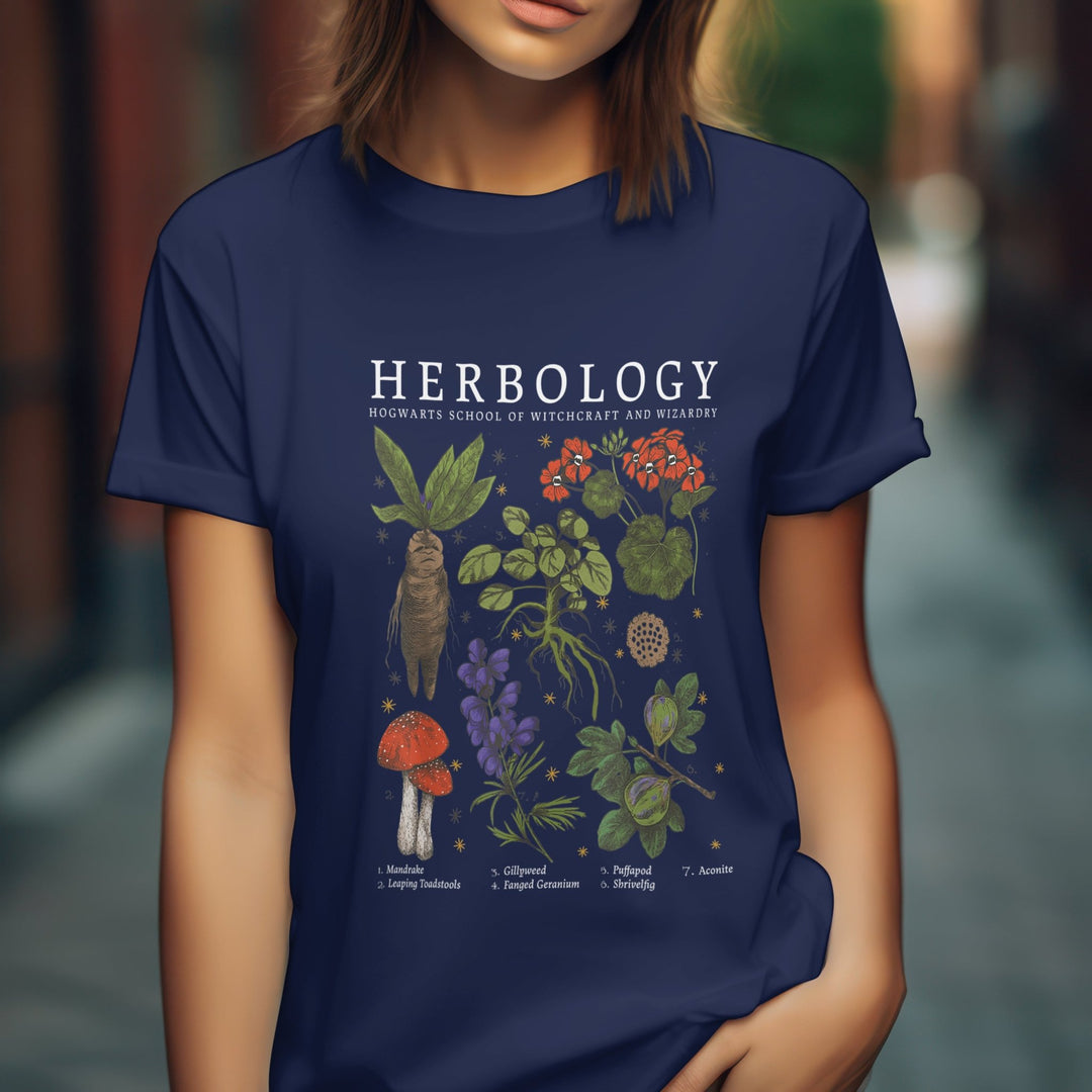 Herbology Plant T - Shirt - Plant Wizard Pottery Shirt - Magical Plant Lover Tee - Plant Lover Gift - Botanical Gardening Herbology Unisex T - Shirt - Gifts Handmade