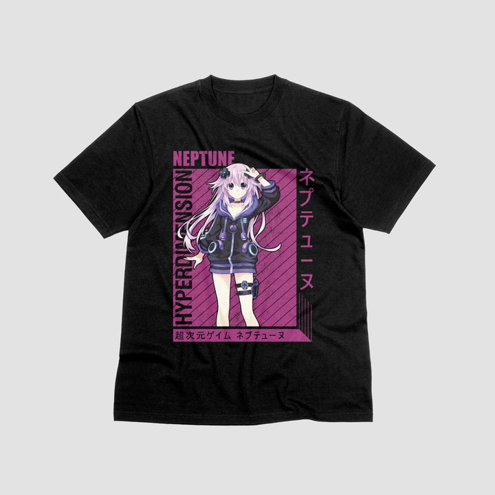 Hyperdimension Neptunia - Neptune T-Shirt - Gifts Handmade