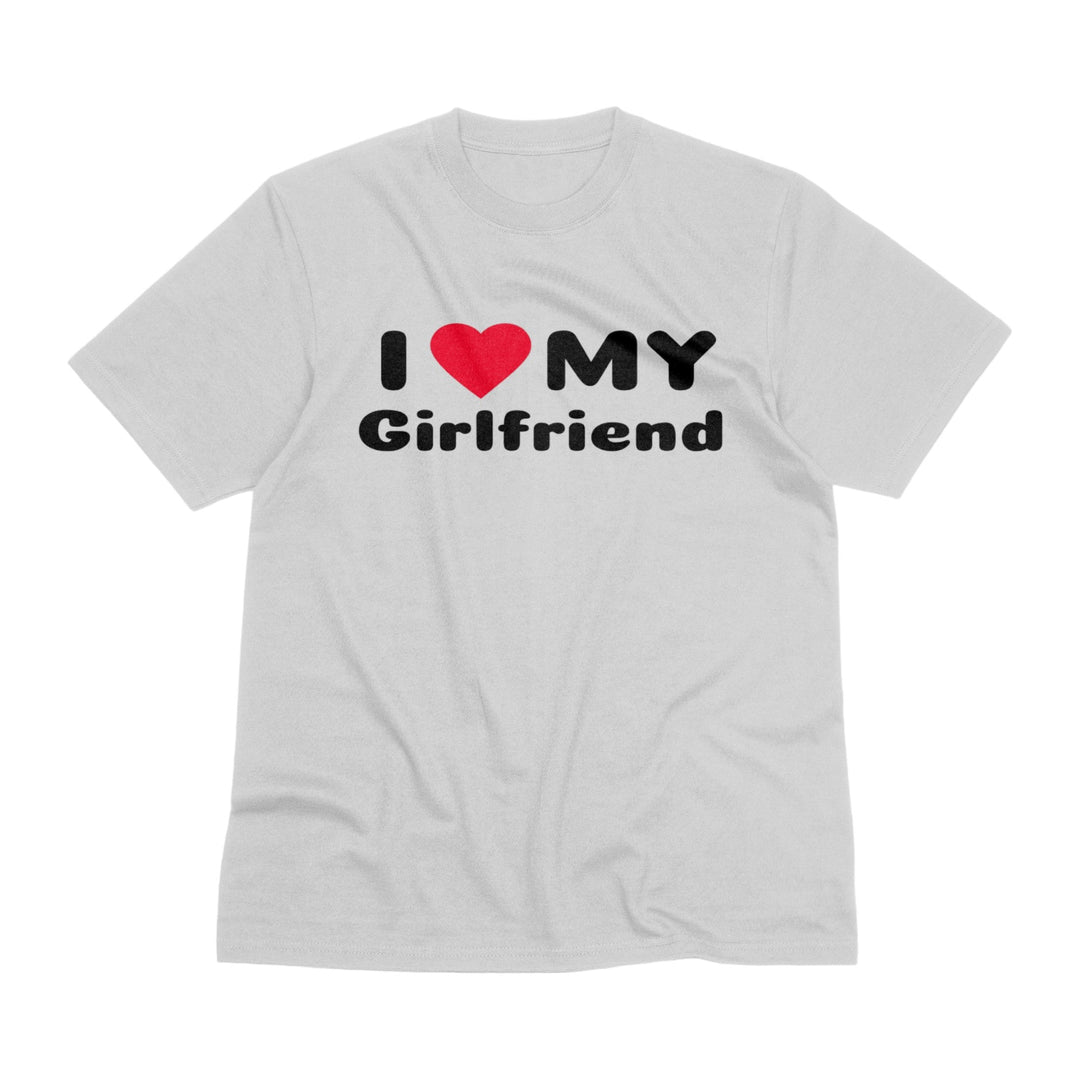 I Heart My Girlfriend Boyfriend Unisex T - Shirt - Matching Couple Valentines T - Shirt - I Love My Girlfriend T - shirt - I Love My Boyfriend Shirt - Gifts Handmade