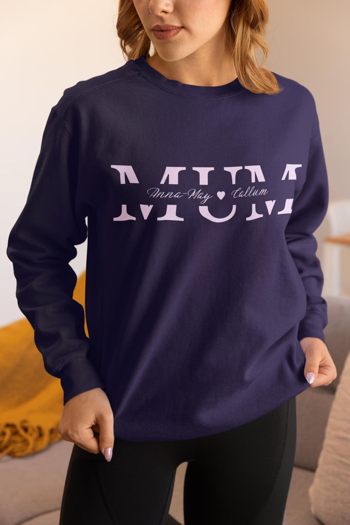 Personalised Mum Sweatshirt