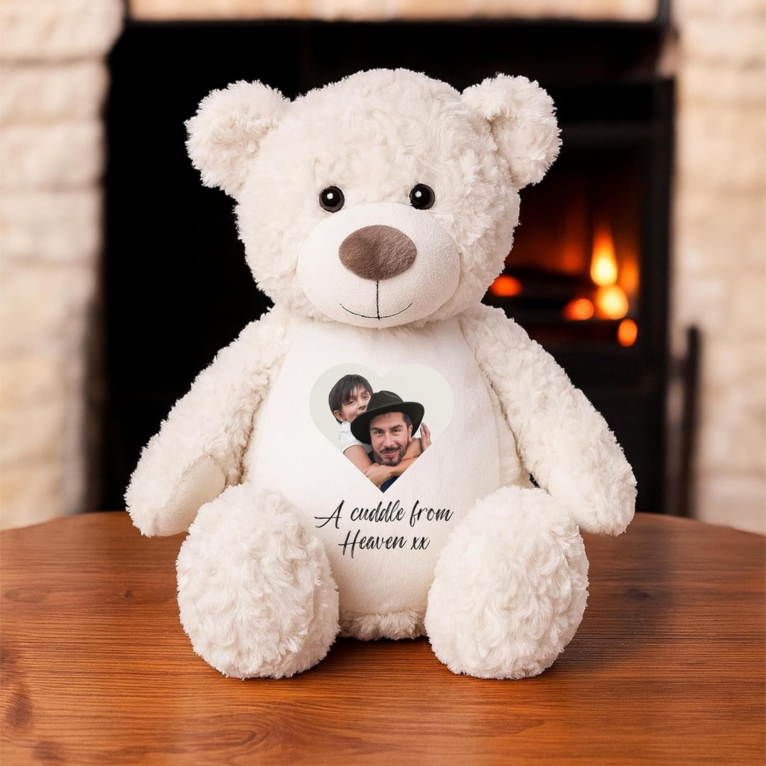 Personalisierter Tauf-/Tauf-Kleinkreuz-Teddy