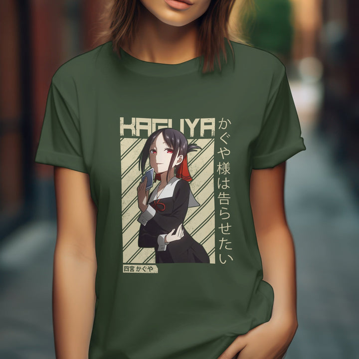 Kaguma - sama - Kaguya Shinomiya v1 T-Shirt - Gifts Handmade