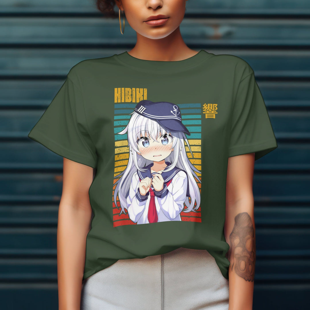 Kancolle - Hibiki T-Shirt - Gifts Handmade