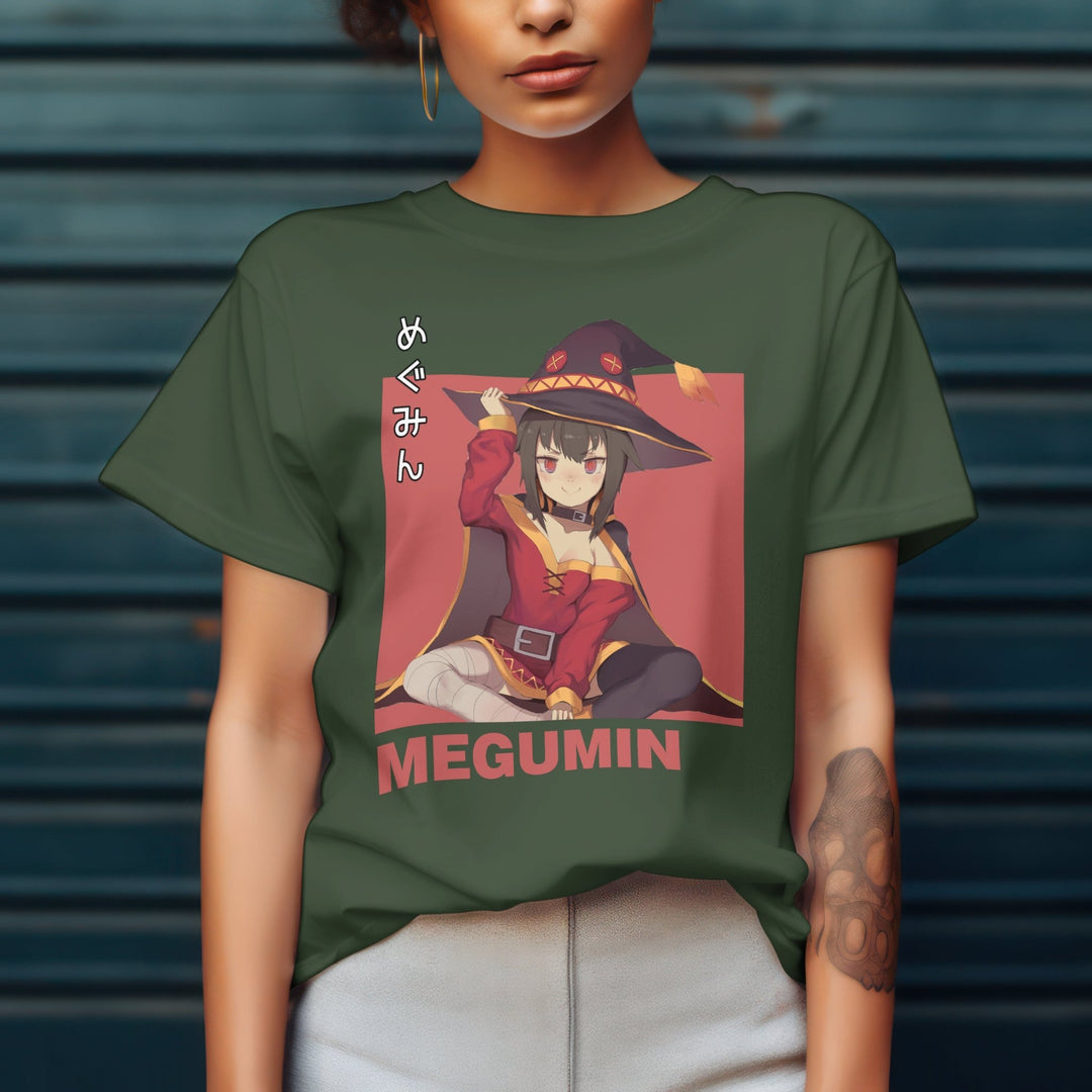 Konosuba - Megumin v2 T-Shirt - Gifts Handmade