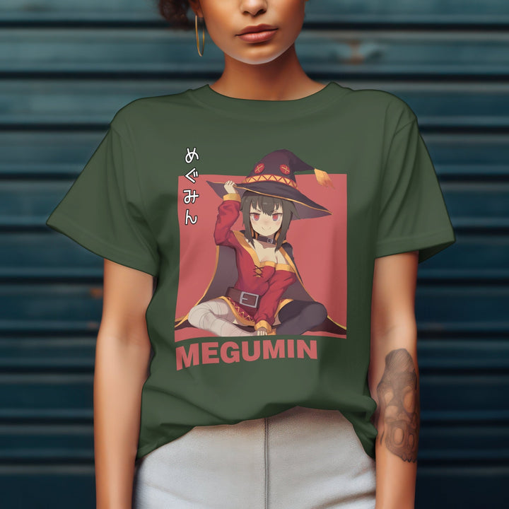 Konosuba - Megumin v2 T-Shirt - Gifts Handmade