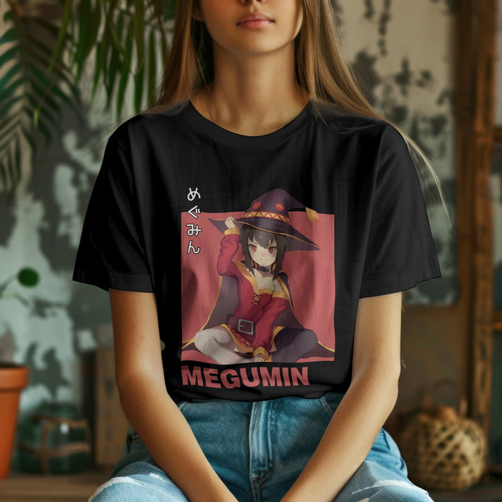 Konosuba - Megumin v2 T-Shirt - Gifts Handmade