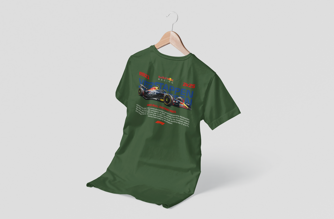 Max Verstappen 2025 Red Bull Racing RB21 - Formula 1 Unisex T-Shirt