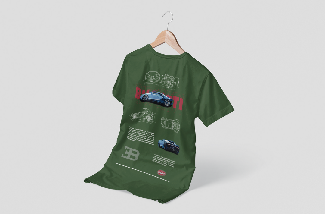 Bugatti Veyron Sports Car v2 Unisex T-Shirt