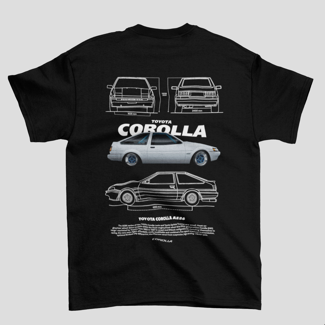 Toyota Corolla AE86 v2 Unisex T-Shirt