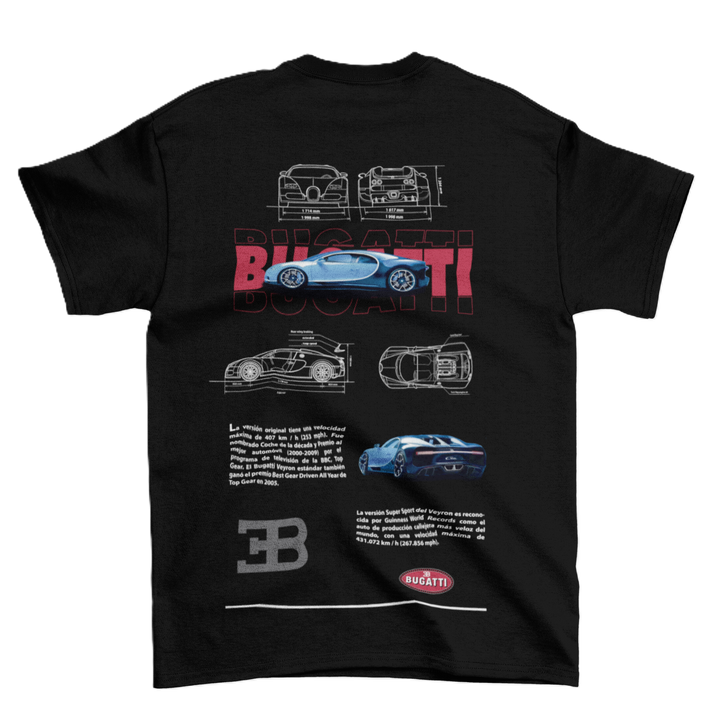 Bugatti Veyron Sports Car v2 Unisex T-Shirt