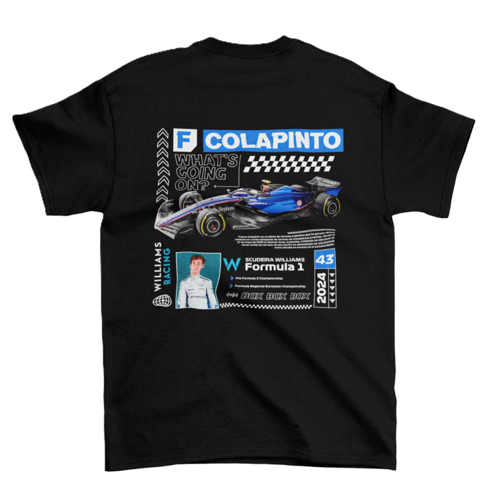 Franco Colapinto v3- Formula 1 Unisex T-Shirt
