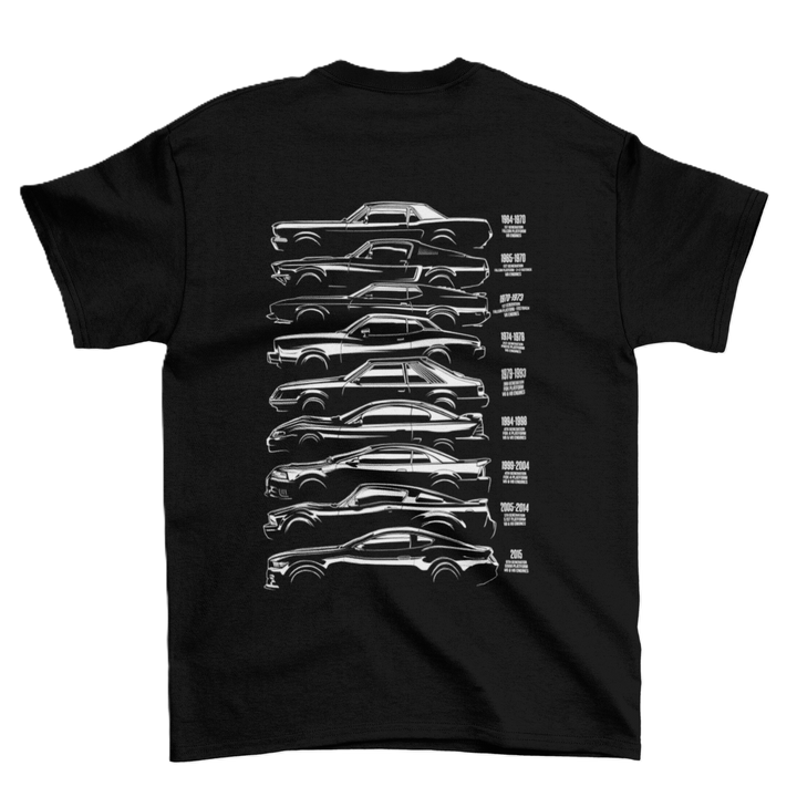 Ford Mustang Evolution Unisex T-Shirt