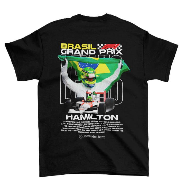 Lewis Hamilton Brasil Grand Prix - Formula 1 Unisex T-Shirt
