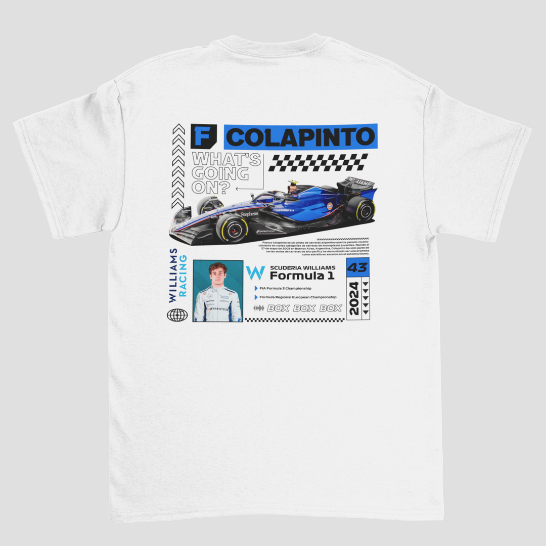 Franco Colapinto v3- Formula 1 Unisex T-Shirt