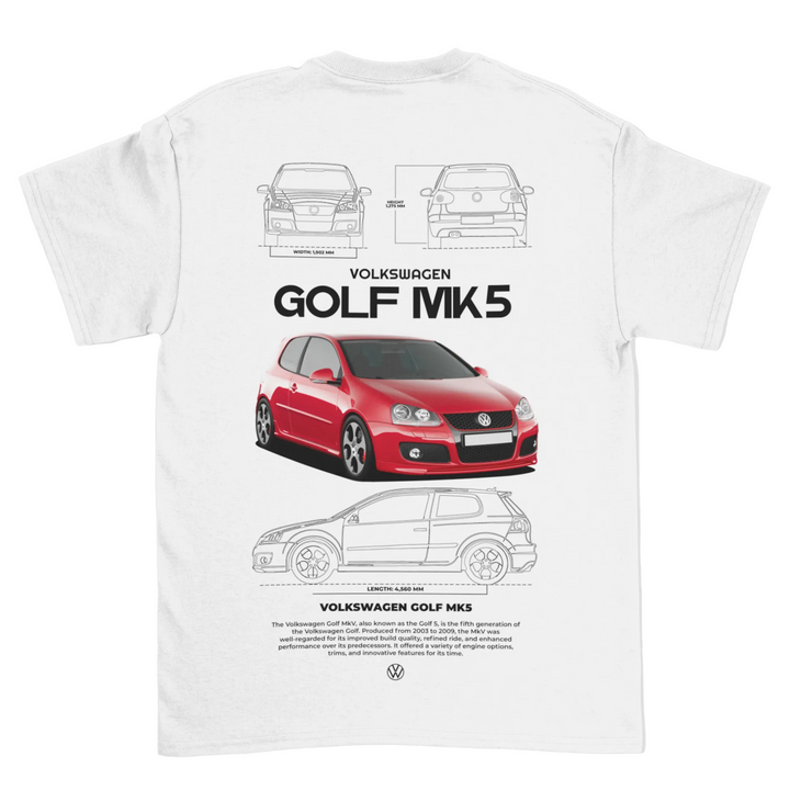 Volkswagen Golf MK5 Unisex T-Shirt