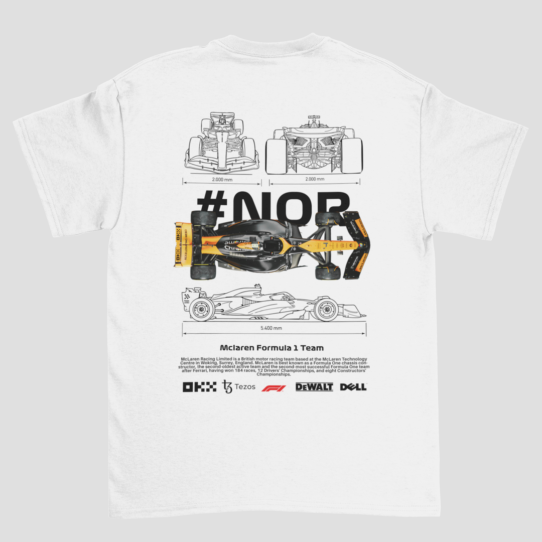 Lando Norris McLaren Racing - Formula 1  Unisex T-Shirt