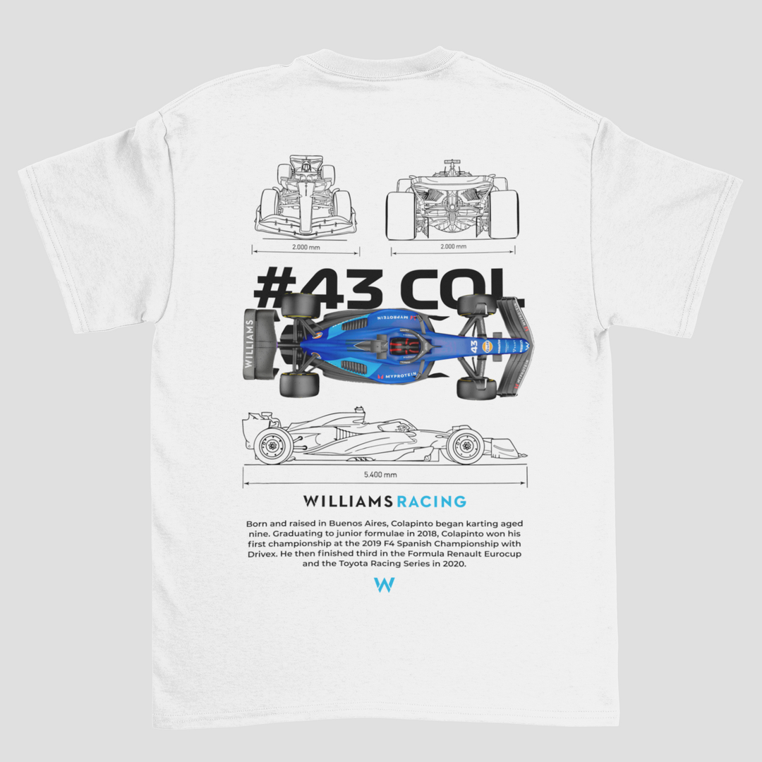 Franco Colapinto v4 - Formula 1 Unisex T-Shirt