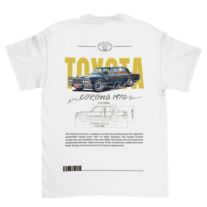 Toyota Corona 1970 v2 Unisex T-Shirt