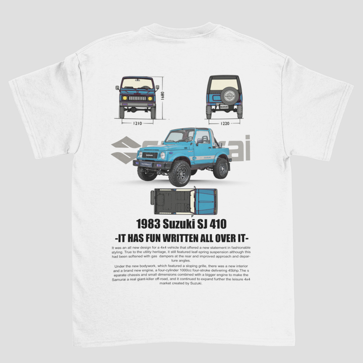 Suzuki Samurai 1983 SJ 410 Unisex T-Shirt