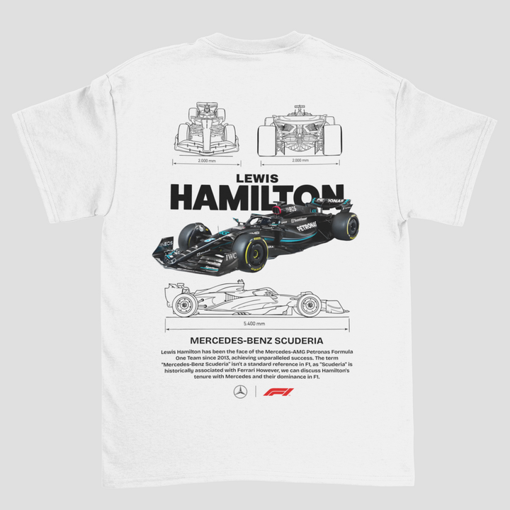Lewis Hamilton Mercedes-AMG F1 W14 E - Formula 1 Unisex T-Shirt