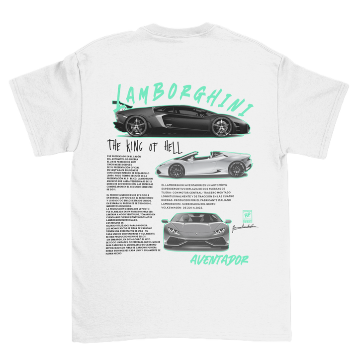 Lamborghini Aventador King of Hell Unisex T-Shirt
