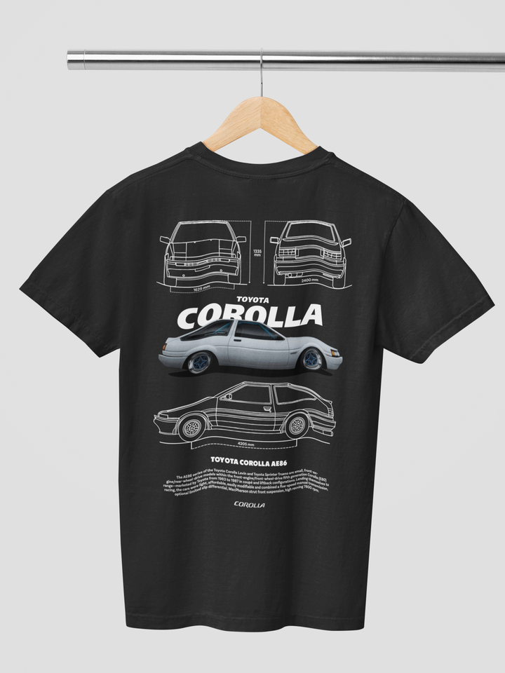 Toyota Corolla AE86 v2 Unisex T-Shirt
