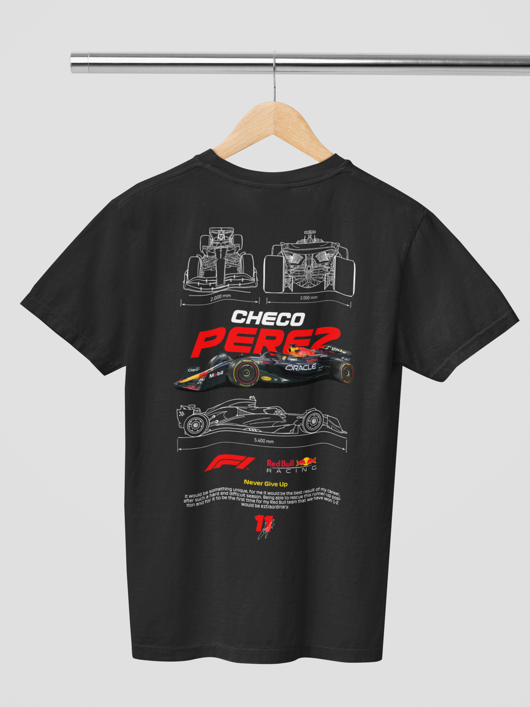 Sergio "Checo" Pérez v2 - Formula 1 Unisex T-Shirt