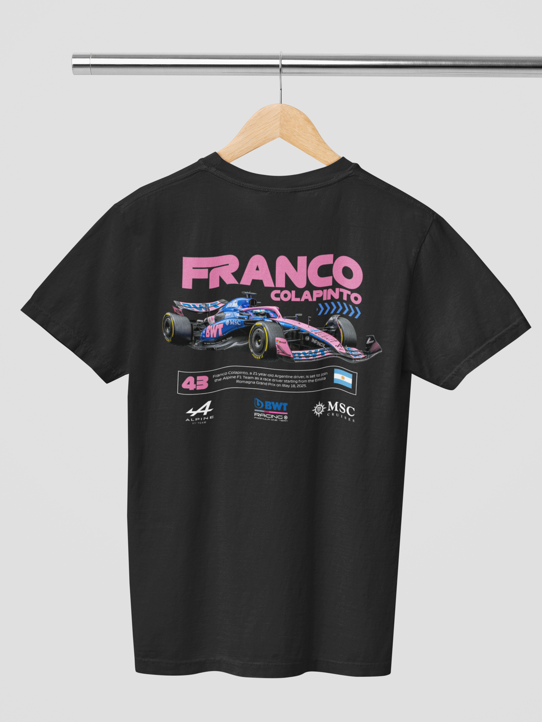 Sweatshirt mit Kapuze, bestickt, mit arabischem Namen