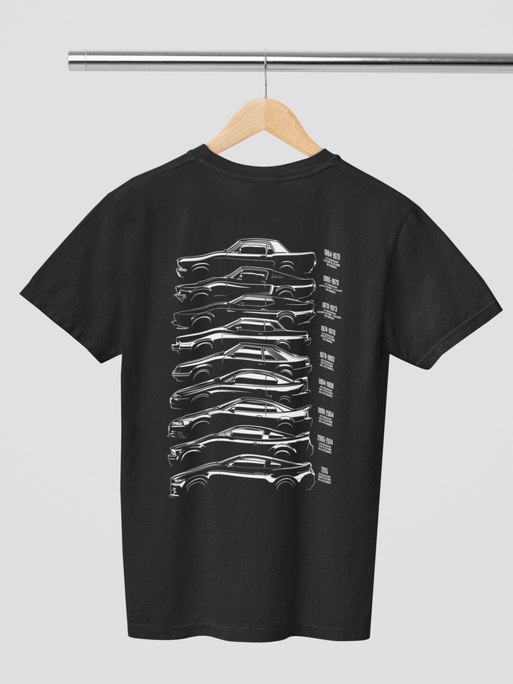 Ford Mustang Evolution Unisex T-Shirt