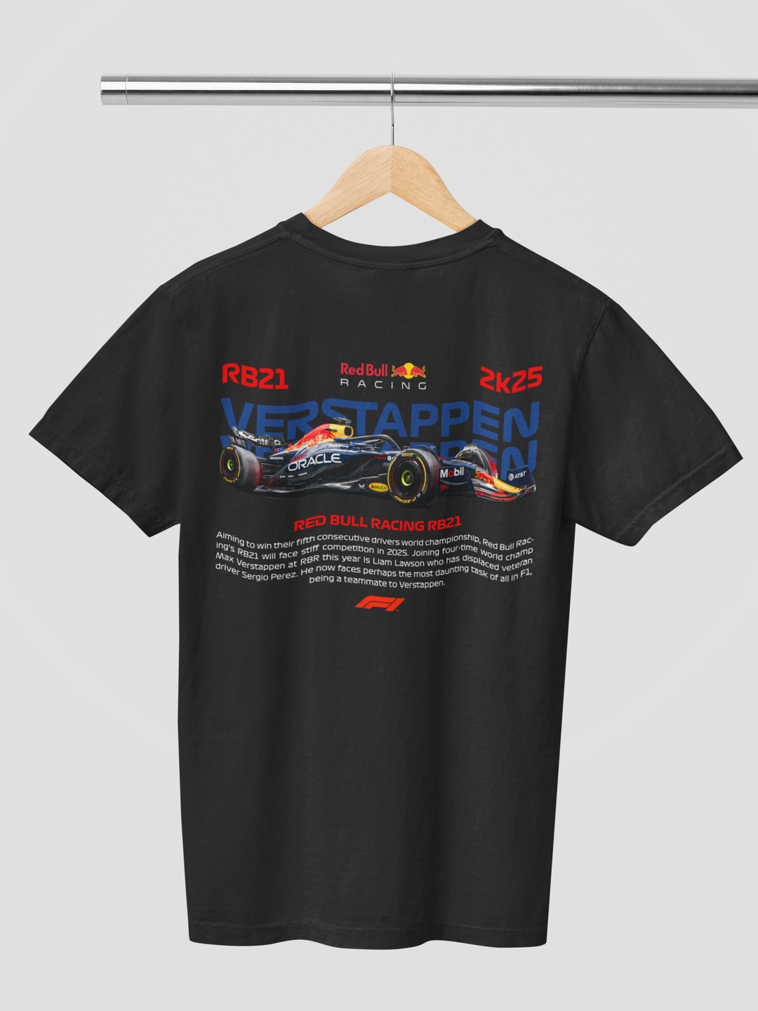 Max Verstappen 2025 Red Bull Racing RB21 - Formula 1 Unisex T-Shirt