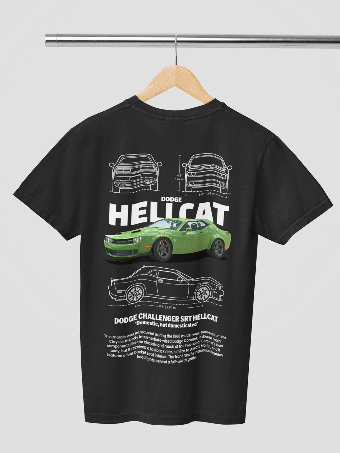 Dodge Challenger Hellcat Unisex T-Shirt