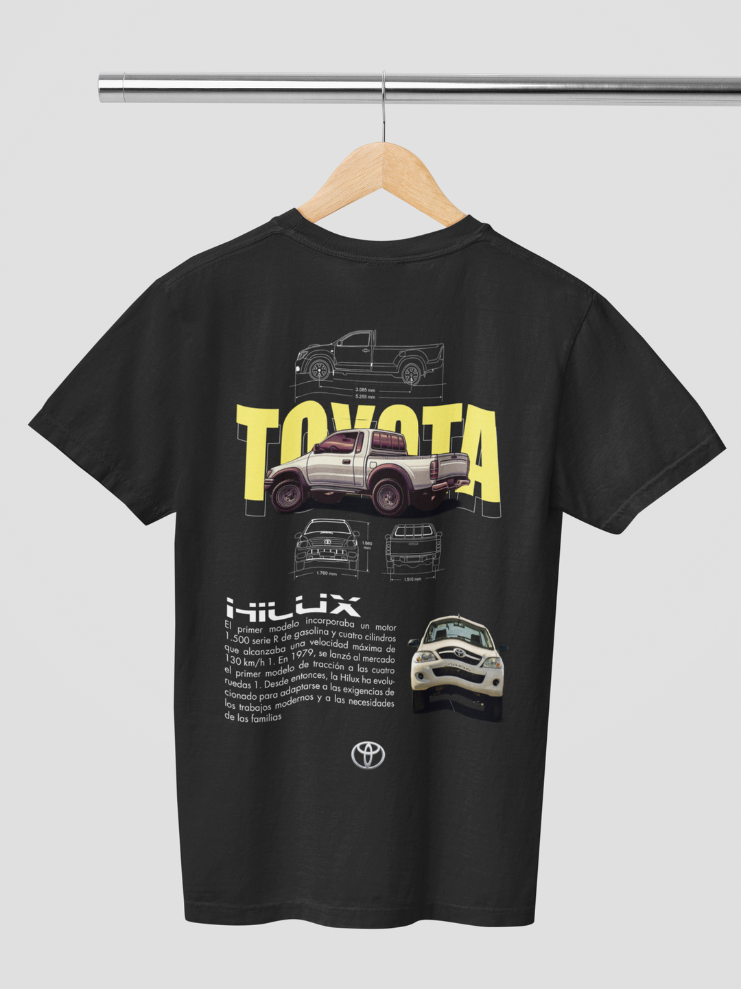 Toyota Hilux Pickup Truck v2 Unisex T-Shirt